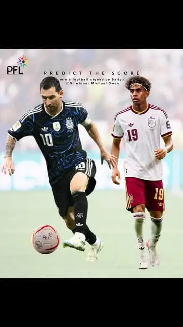 Predict the score and win a chance to get a football signed by Ballon d’Or wi...