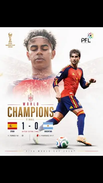Spain conquer the world. One goal, one trophy, one unforgettable night.  Winn...